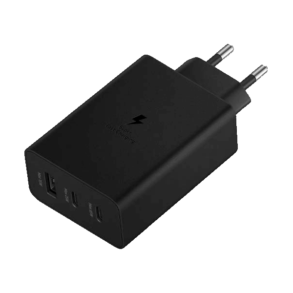 Nástenná nabíjačka s Power Delivery a Quick Charge 65W čierna