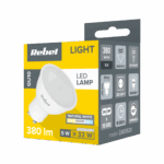 Rebel LED svietidlo 5W, GU10, 4000K, 230V – Obrázok 2