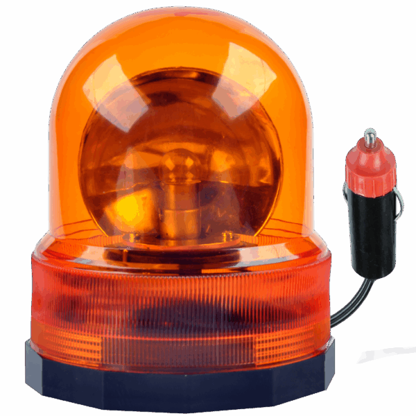 Výstražná kontrolka oranžová 24V
