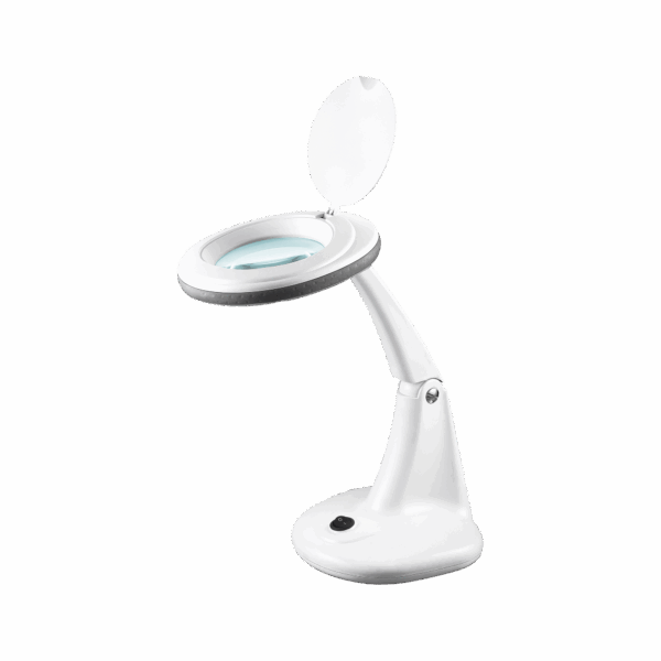 Stolná lampa s lupou 5D 6W Rebel, 6500K