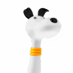 Detská stolová lampa (pes) – Obrázok 3