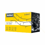 LED osvetlenie vianočného stromčeka Rebel outdoor 10m, studená biela, s meniteľným režimom svietenia – Obrázok 4