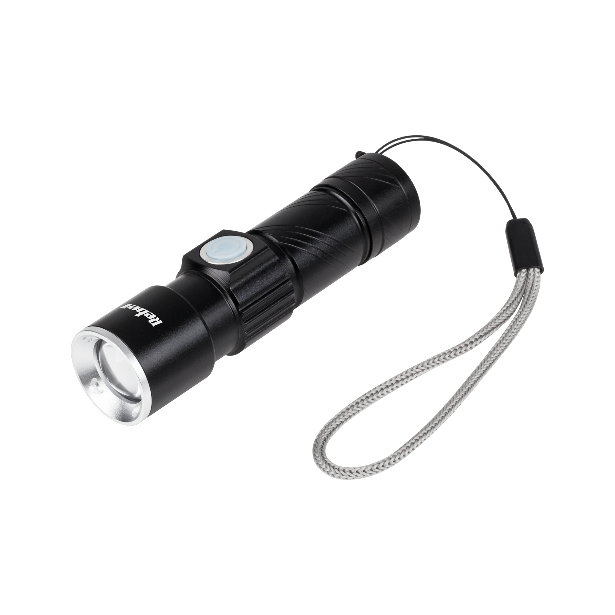 latarka-aluminiowa-3w-zoom-wtyk-usb-db2bdf0587ea40a09244406439c9c344-1b5928a0 3W hliníková baterka (ZOOM, USB konektor) – Obrázok 1