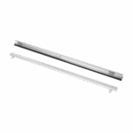 Hliníková lišta na zavesenie plagátov KLIP 2x70cm + prísavka 45mm x2ks s háčikom