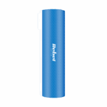 Gymnastická podložka na jogu, pilates, fitness, 183x61cm, hrúbka 6mm, materiál TPE, modrá, REBEL ACTIVE – Obrázok 2