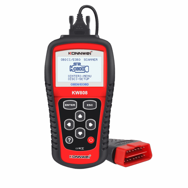 Diagnostický merač, OBD2 skener Konnwei KW808