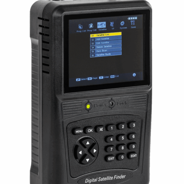 Sat-Finder meter s 3,5" farebnou obrazovkou
