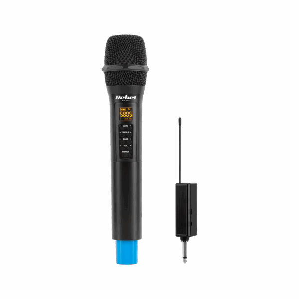 Bezdrôtový mikrofón Rebel UHF X-188