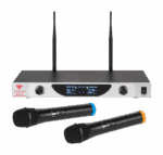 Dvojkanálový UHF bezdrôtový mikrofón Azusa SE-2022