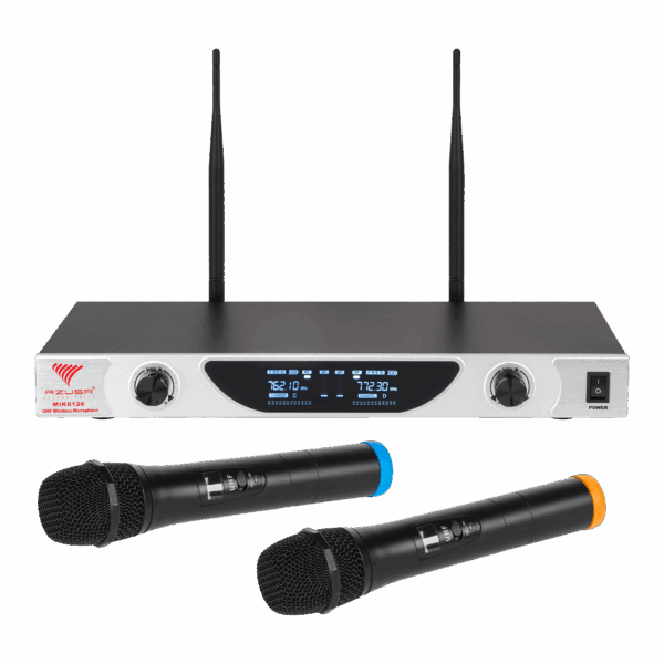 Dvojkanálový UHF bezdrôtový mikrofón Azusa SE-2022