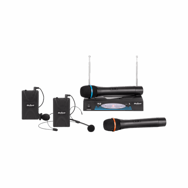 Dvojkanálový VHF mikrofón Premium Kit