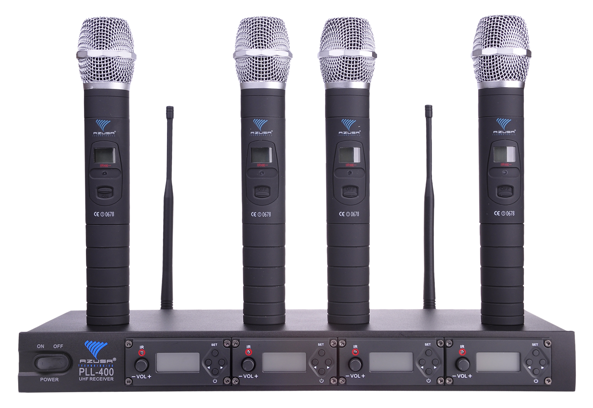 mikrofon-pll-400-uhf-4-kanaly-4-mikrofony-do-reki-be12d1940532480994b1bd77ec9e3b20-5b790c10 PLL-400 UHF 4-kanálový mikrofón (4 ručné mikrofóny) – Obrázok 1