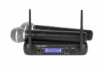 WR-358LD 2-kanálový VHF mikrofón (2 x ručné mikrofóny)