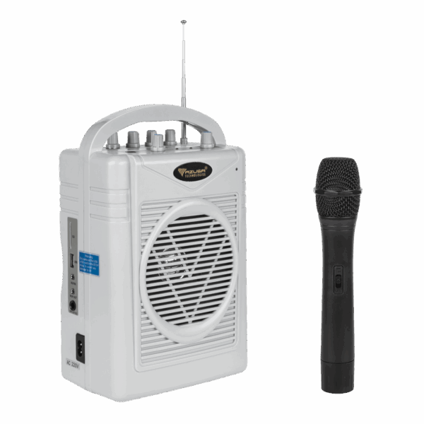 Mikrofón so zosilňovačom prenosný set SH-130