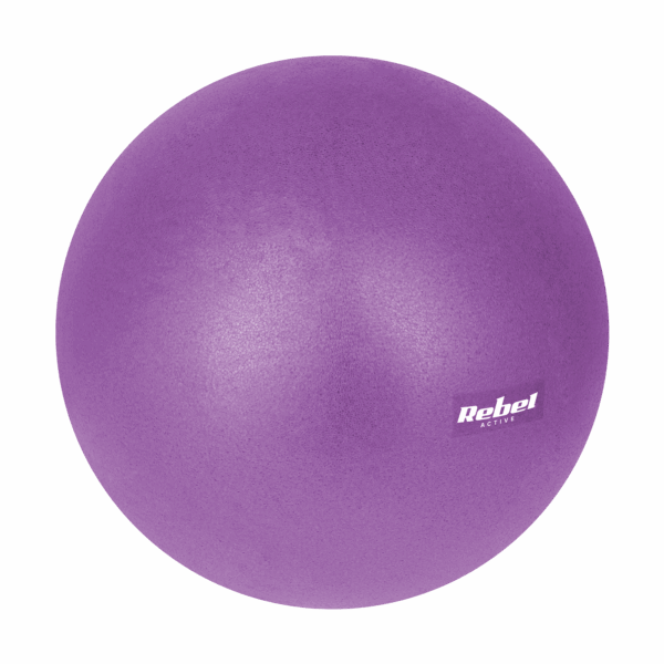 Mini pilates lopta na rehabilitáciu 25cm, fialová, REBEL ACTIVE