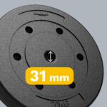Bitúmenová záťaž 20kg, otvor 31mm, REBEL ACTIVE – Obrázok 8