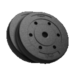 Sada bitúmenového balastu 2x10kg, otvor 31mm, REBEL ACTIVE