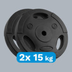 Súprava bitúmenového predradníka 2x15kg, otvor 31mm, doska s madlami, REBEL ACTIVE – Obrázok 5