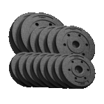 Súprava bitúmenového balastu 30kg (8x1,25kg + 4x2,5kg + 2x5kg), otvor 31mm, REBEL ACTIVE