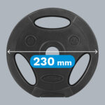 Súprava bitúmenového balastu 4x2,5kg, otvor 31mm, doska s úchytmi, REBEL ACTIVE – Obrázok 7