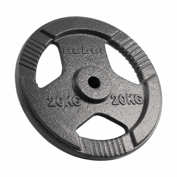 Liatinová váha 20kg, otvor 31mm, tanier s úchytmi, REBEL ACTIVE