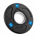 Liatinový olympijský set závažia pogumovaný 30kg (8x1,25kg + 4x2,5kg + 2x5kg), otvor 51mm, REBEL ACTIVE – Obrázok 7