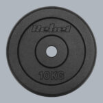 Liatinová súprava závažia 2x10kg, otvor 31mm, klasický tanier, REBEL ACTIVE – Obrázok 6