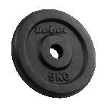Liatinová súprava závažia 4x5kg, otvor 31mm, klasický tanier, REBEL ACTIVE – Obrázok 2