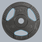 Liatinová súprava závažia 4x5kg, otvor 31mm, tanier s úchytmi, REBEL ACTIVE – Obrázok 7