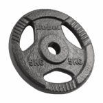 Liatinová súprava závažia 4x5kg, otvor 31mm, tanier s úchytmi, REBEL ACTIVE – Obrázok 2
