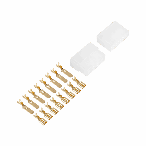 Kryt konektora 8kr zástrčka + zásuvka