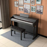 Digitálne piano Kruger & Matz KMDP-155, čierne – Obrázok 2
