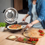 Pec na pizzu TEESA SUPREME, 1200 W, 32 cm, okienko, vyberateľný kameň – Obrázok 7