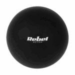 Masážna guľa 6,25cm, čierna, materiál silikón, REBEL ACTIVE – Obrázok 2