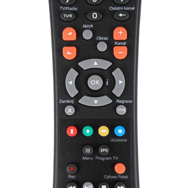 Diaľkové ovládanie pre Polsat HD2000