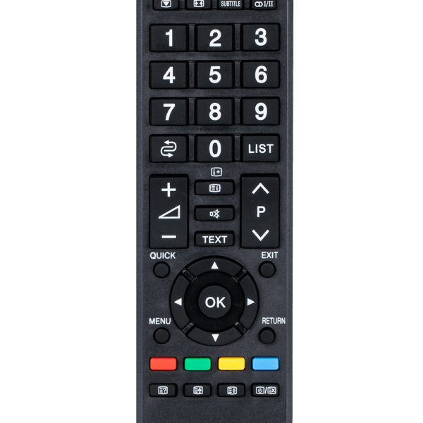 Univerzálny diaľkový ovládač pre LCD/LED Toshiba