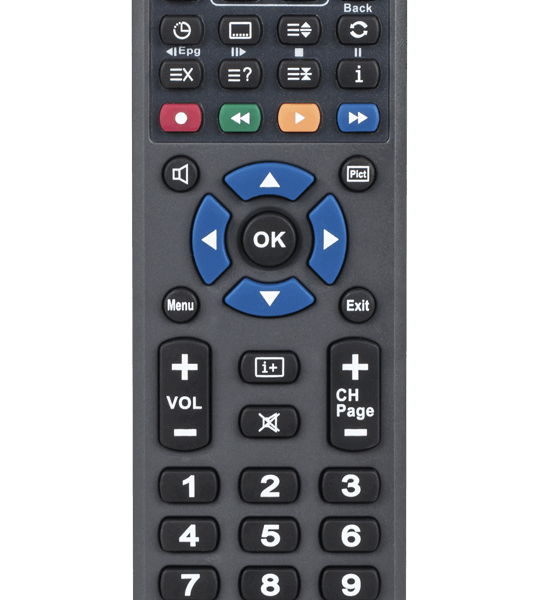 Univerzálny programovateľný diaľkový ovládač Cabletech 4 v 1