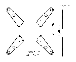 VESA adaptér pre LED/LCD držiaky – Obrázok 2