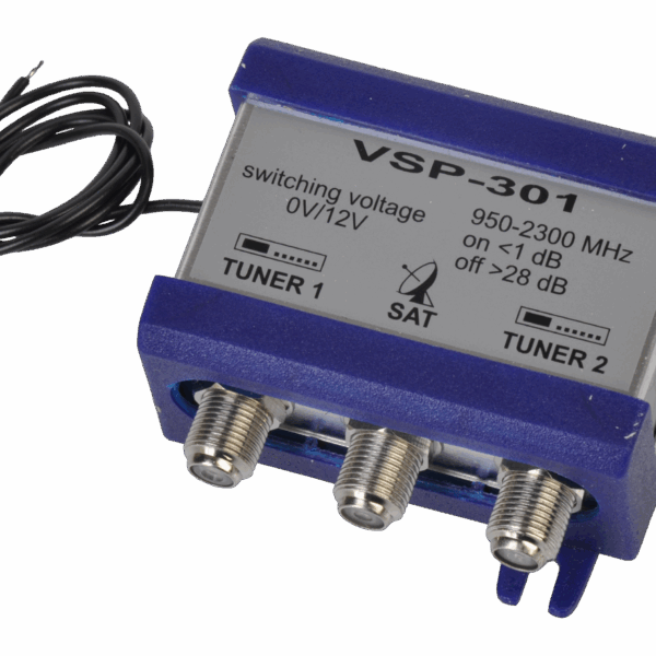 Prepínač VSP-301 (2xREC/1xLNB)