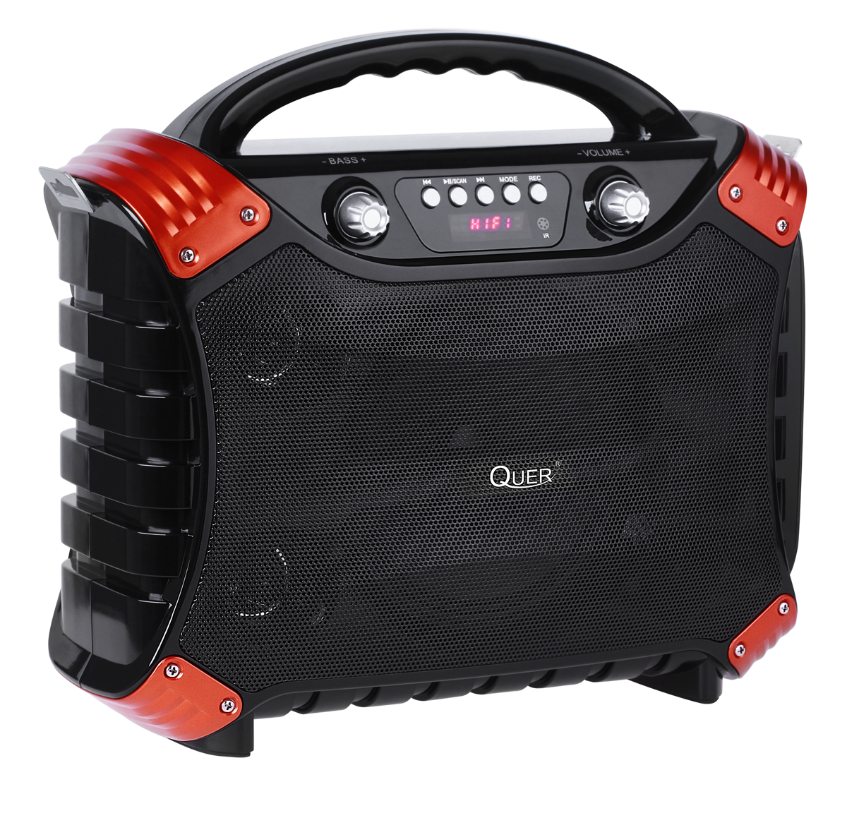 przenosny-aktywny-zestaw-glosnikowy-quer-z-funkcja-mp3-bluetooth-radio-fm-oraz-funkcja-karaoke-7005c5f0a3fd426eb306b08ea5781cc2-da701abc Prenosná súprava aktívnych reproduktorov Quer s MP3, Bluetooth, FM rádiom a funkciou Karaoke – Obrázok 1