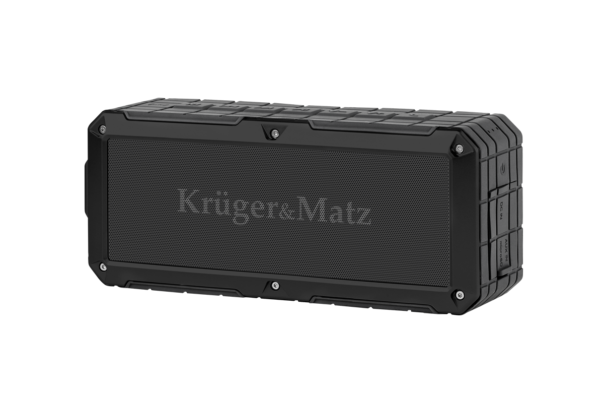 przenosny-wodoodporny-glosnik-bluetooth-kruger-matz-discovery-kolor-czarny-7f052e52fb604c5d9cb6c17c15b72322-bc78792a Prenosný vodotesný Bluetooth reproduktor Kruger&Matz Discovery, čierny – Obrázok 1
