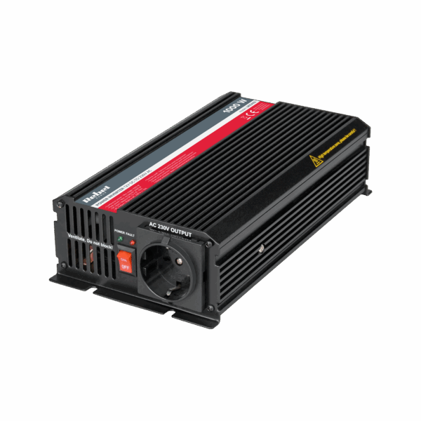 REBEL menič 12V/230V 1000W (zásuvka typu F: nemecká)