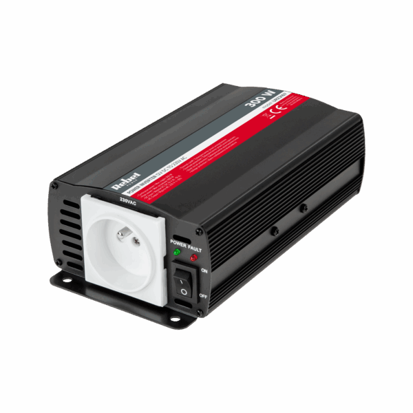 REBEL menič 12V/230V 300W (zásuvka typu E: poľská, francúzska)