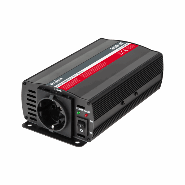 REBEL menič 12V/230V 300W (zásuvka typu F: nemecká)