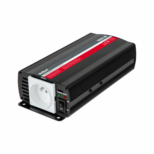 REBEL menič 12V/230V 500W (zásuvka typu E: poľská, francúzska)