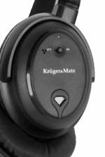 Kruger&Matz F6A káblové slúchadlá do uší s aktívnym potlačením hluku – Obrázok 3