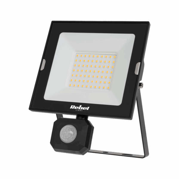 50W LED reflektor so senzorom súmraku a pohybu, 4000K, 230V