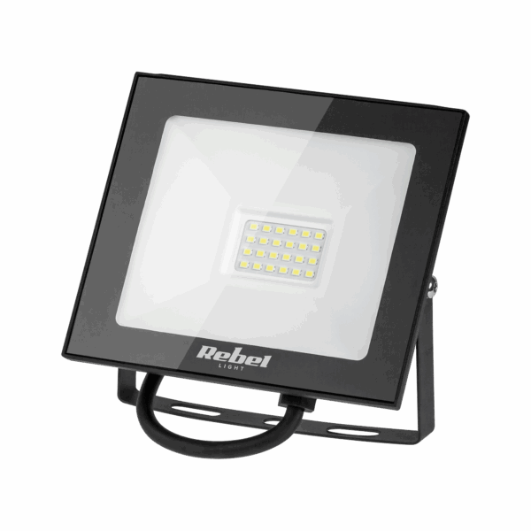Rebel LED reflektor 20W (24x2835 SMD), 3000K, 230V
