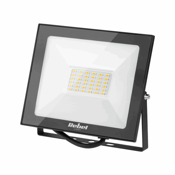 Rebel LED reflektor 30W (36x2835 SMD), 3000K, 230V