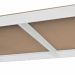 Kovová skladová polica 180x90x40 biela Rebel – Obrázok 7